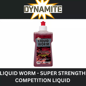 DYNAMITE LIQUID WORM - LIQUID PELLET & GROUNDBAIT ENHANCER