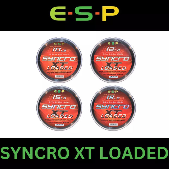 ESP SYNCRO XT LOADED 12lb 1000m