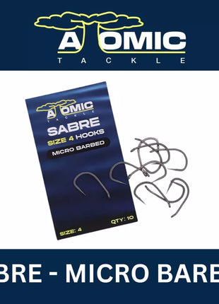 Atomic Tackle Sabre Micro Barbed Size 4