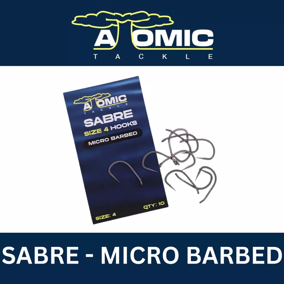 Atomic Tackle Sabre Micro Barbed Size 4