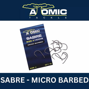 Atomic Tackle Sabre Micro Barbed Size 4