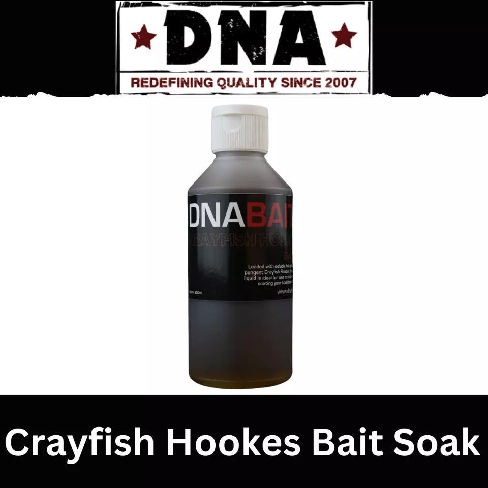 DNA BAITS Crayfish Hookers Bait Soak - 250ml