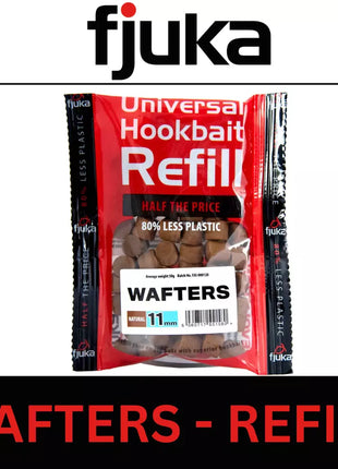 FJUKA WAFTERS NATURAL UNIVERSAL HOOKBAIT REFILL 6mm / 8mm / 11mm