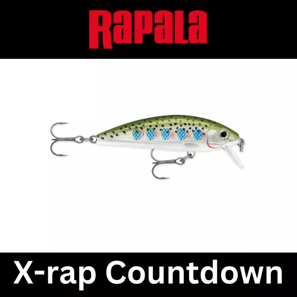 RAPALA - X-rap Countdown - Rainbow Trout 5cm