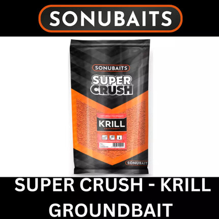 SONUBAITS SUPERCRUSH KRILL GROUNDBAIT 2kg