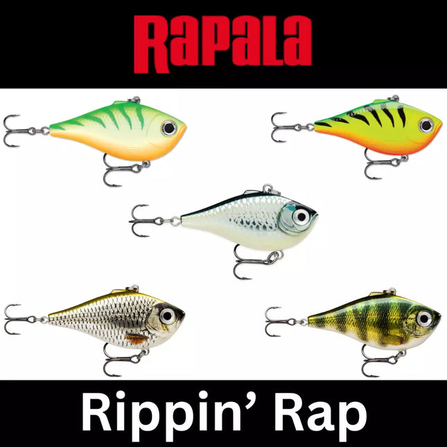 RAPALA Rippin’ Rap - Multiple Sizes & Colours