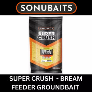 SONUBAITS SUPERCRUSH BREAM FEEDER GROUNDBAIT 2kg