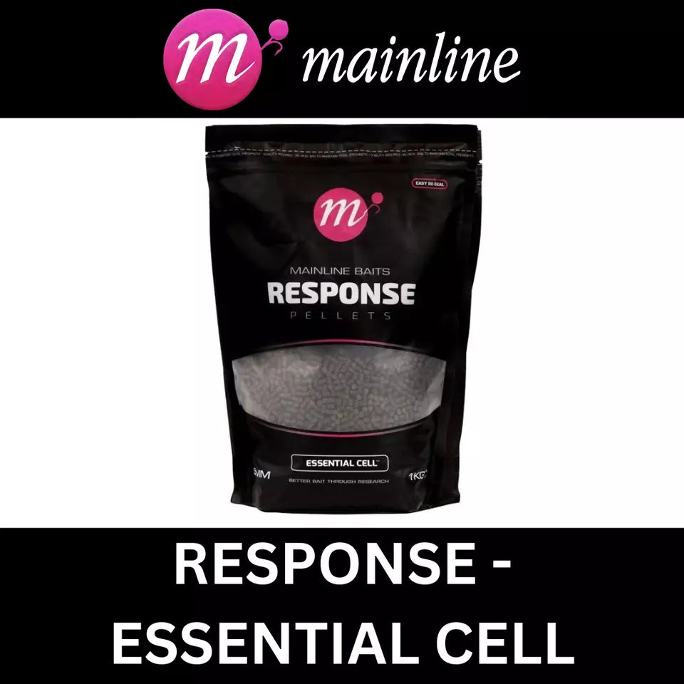 Mainline Response Pellets Essential Cell 5mm 1kg/5kg