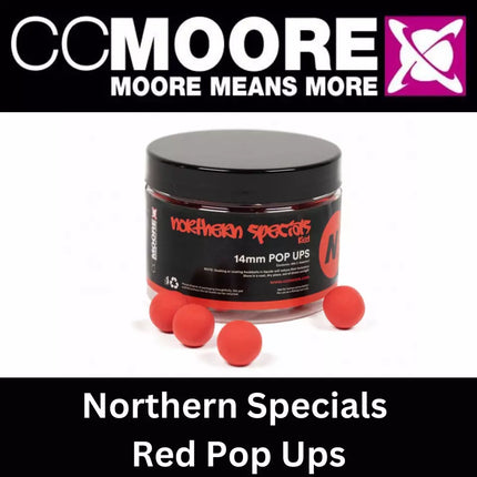 CCMOORE Northern Specials Red Pop Ups