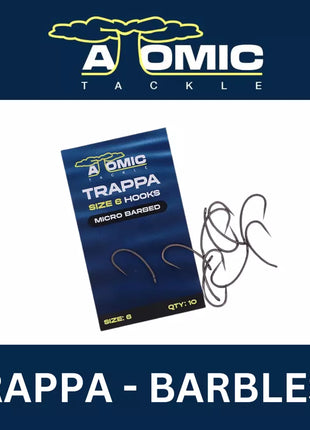 Atomic Tackle Trappa Barbless Size 6