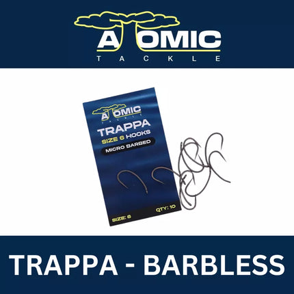 Atomic Tackle Trappa Barbless Size 6