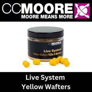 CCMOORE Live System 10x14mm Yellow Wafters