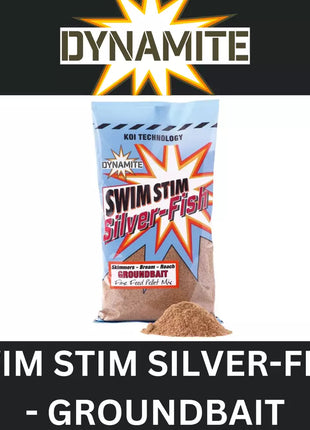 DYNAMITE SWIM STIM SILVER FISH GROUNDBAIT