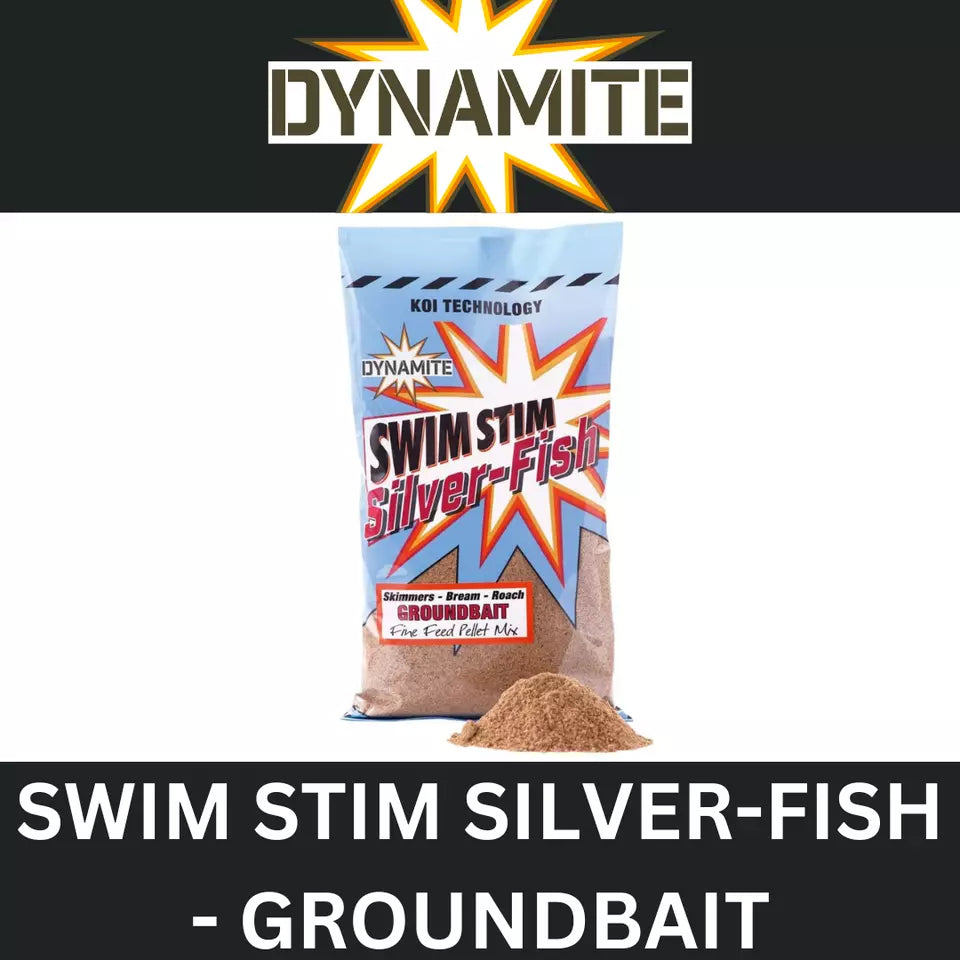 DYNAMITE SWIM STIM SILVER FISH GROUNDBAIT