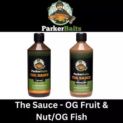 Parker Baits The Sauce OG Fruit & Nut | OG Fish 500ml