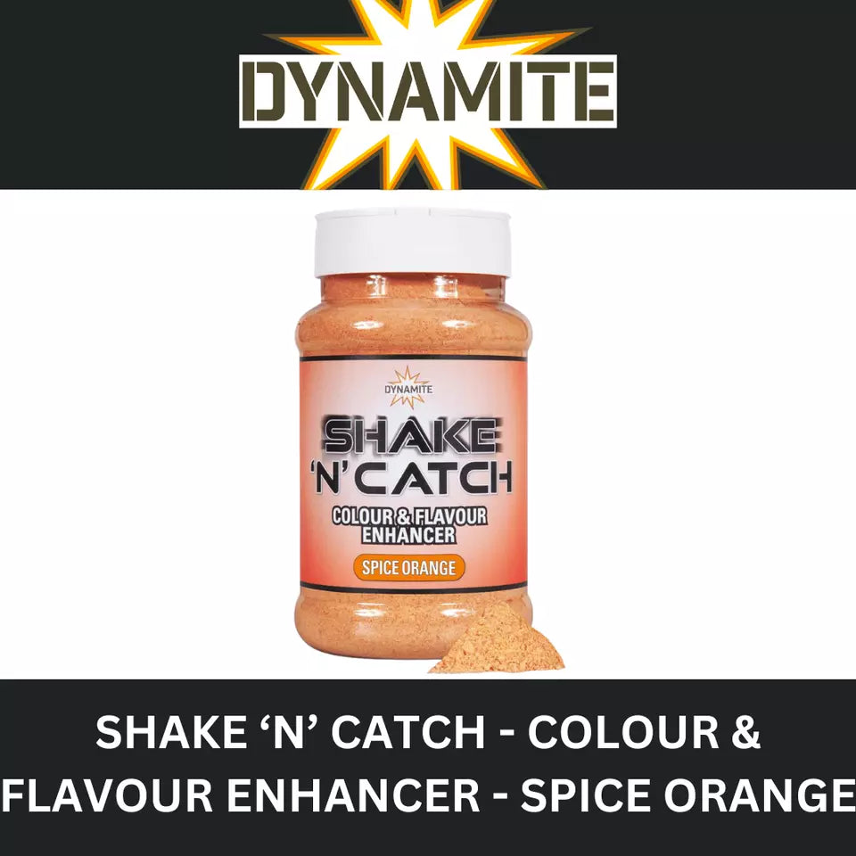 DYNAMITE SHAKE N CATCH COLOUR & FLAVOUR ENHANCER SPICE ORANGE