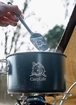 CarpLife Night Forge Saucepan and Spatula by Billing Tackle