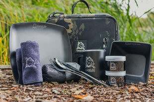 Carplife Eclipse Camo Luxury Dining Set - 2 person by Billing Tackle