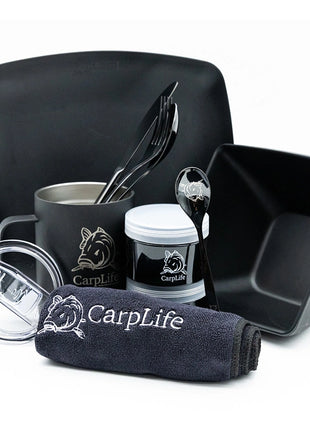 Carplife Eclipse Camo Luxury Dining Set - 2 person by Billing Tackle