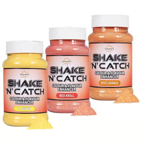 Dynamite Shake ‘N’ Catch Colour & Flavour Enhancer by Billing Tackle