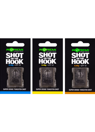 Korda Shot on the Hook Super Dense Tungsten Shot by Billing Tackle