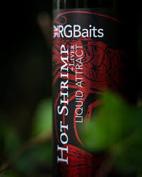 RG Baits Hot Shrimp & Liver Liquid Extract (250ml) by Billing Tackle