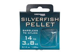 Drennan Silverfish Pellet Barbless to Nylon by Billing Tackle