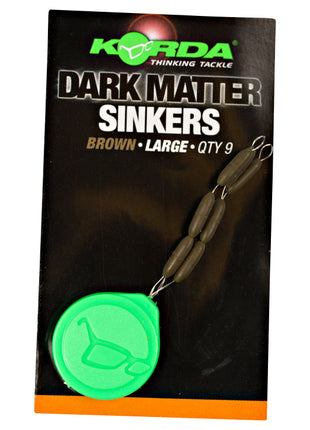 Korda Dark Matter Sinkers by Billing Tackle