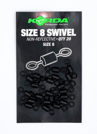 Korda Size 8 Swivel (Non-Reflective) by Billing Tackle