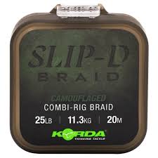 Korda Slip-D Braid Camouflaged Combi-Rig Braid by Billing Tackle