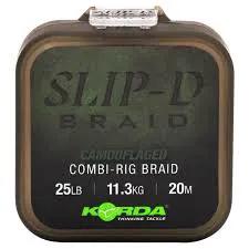 Korda Slip-D Braid Camouflaged Combi-Rig Braid by Billing Tackle