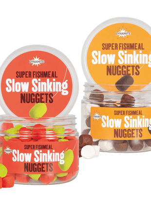 Dynamite Super Fishmeal Slow Sinking Nuggets (8mm) by Billing Tackle