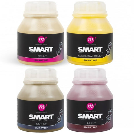 Mainline Smart Dips Full Range | Essential Cell ISO Sweet Cell ISO Fish