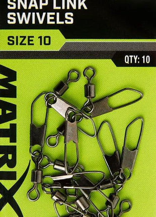 Matrix Snap Links Swivels by Billing Tackle