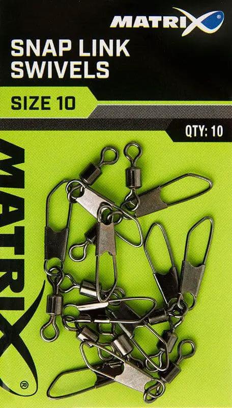 Matrix Snap Links Swivels by Billing Tackle