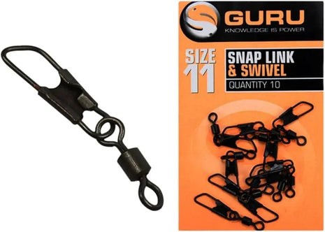 Guru Snap Link & Swivel (Size 11) by Billing Tackle