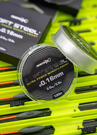 Matrix Soft Steel Ultra Power Monofilament by Billing Tackle