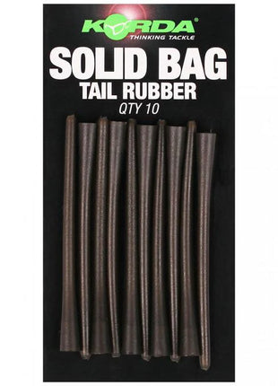 Korda Solid Bag Tail Rubber (Qty: 10) by Billing Tackle