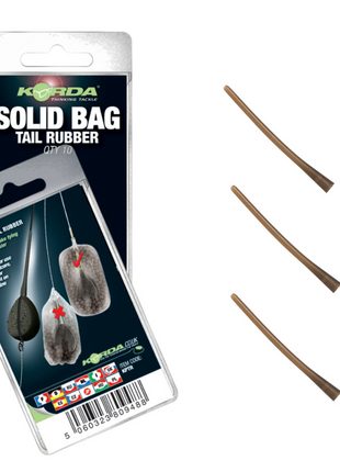 Korda Solid Bag Tail Rubber (Qty: 10) by Billing Tackle