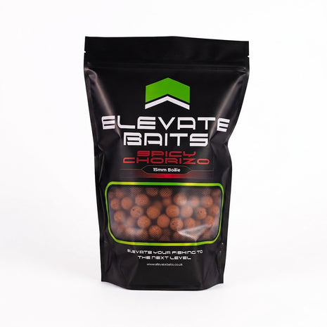Elevate Baits Spicy Chorizo Boilies 5kg by Billing Tackle