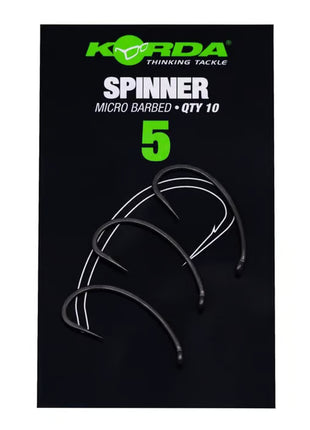 Korda Spinner Hooks | All Sizes Available | Full Range by Billing Tackle