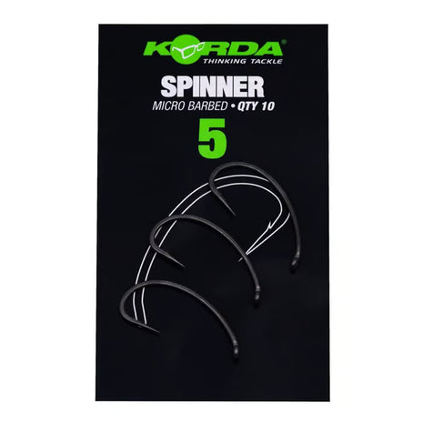 Korda Spinner Hooks | All Sizes Available | Full Range by Billing Tackle