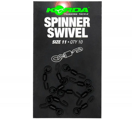Korda Spinner Ring Swivel (PTFE Coated) by Billing Tackle
