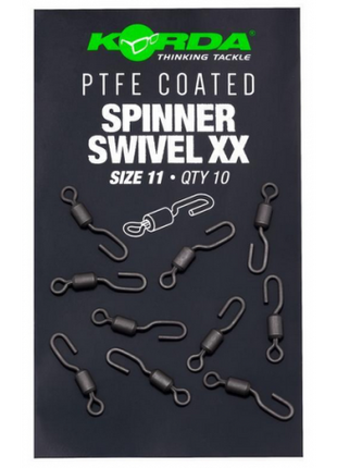 Korda Spinner Swivel XX (PTFE Coated) by Billing Tackle