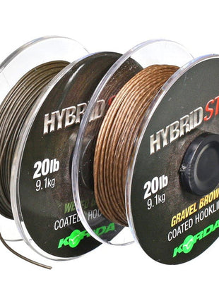 Korda Hybrid Stiff Coated Hooklink (9.1kg / 15m) by Billing Tackle