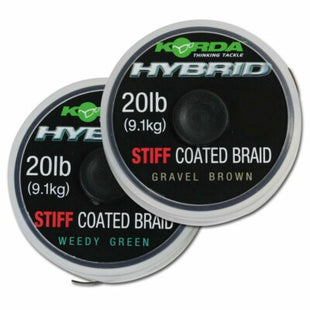 Korda Hybrid Stiff Coated Hooklink (9.1kg / 15m) by Billing Tackle