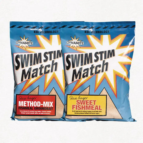 Dynamite Swim Stim Match Fishmeal Groundbaits by Billing Tackle