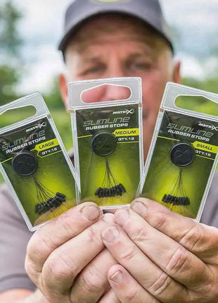 Matrix Slimline Rubber Stops by Billing Tackle