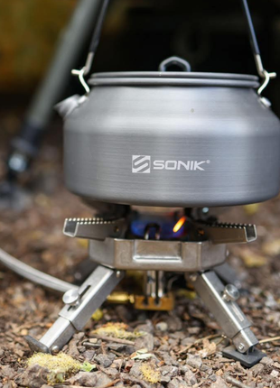 Sonik Sizzla Super Stove - Fishing/Camping Cookware by Billing Tackle