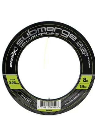 Matrix Submerge Shock Leader Monofilament (100m) by Billing Tackle